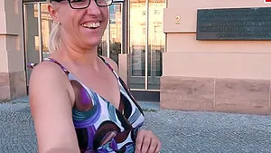 German single girl next door try public blind date and get fucked