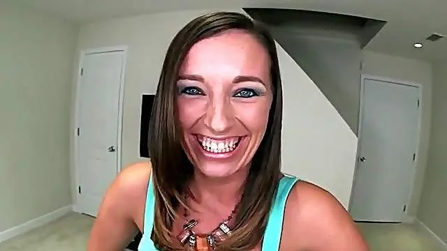 Jamie Jackson strips for camera in close up