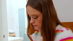 Sensual fucking with fit EX girlfriend Lily Glee ends with a facial