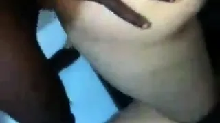 Sexy ass amateur blonde milf fucks black interracial