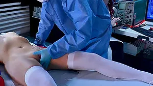 Kinky video of a small tits babe getting fucked from behind