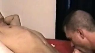 Seduced str8 amateur 21yo gets gay BJ