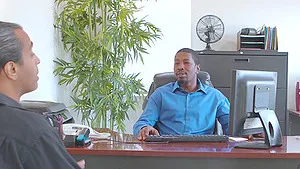 Hardcore interracial fucking in the bedroom with Avery Black - cuckold