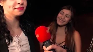 Strange man spontaneously fucks in public during a casting