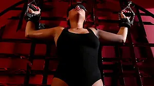 Hardcore BDSM scene with pierced nipples pornstar London Keyes