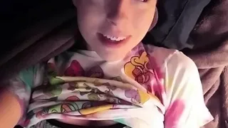 Edging Myself - Solo Teen Babe Fingering Webcam Show