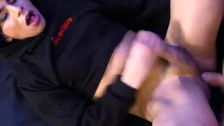 Tickled petite femboy gets fucked in ass