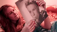 Naughty chick Chloe B. masturbates while watching her naked neighbor