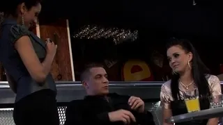 Hottie gets her piss soaked pussy screwed vigorously