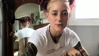 Close up teen pussy gaping action