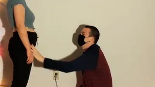 Femdom fetish bitch fuck and cumshot action with victim