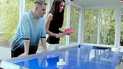 Skinny british amateur teen with small tits