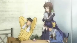 Busty hentai whore rides