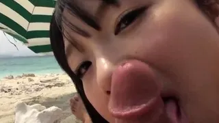 Outdoor creampie with Hina Maeda, horny japanese JAV