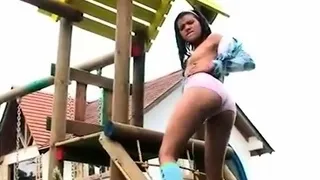 Cute carla goes naked