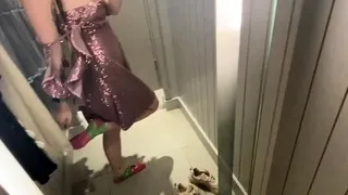 I love taking nudes while trying outfits