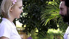 Creampie ending after smooth fucking with an adorable model