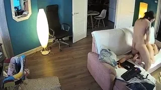 Amateur couple hidden cam