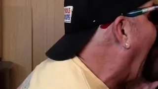 Amateur cocksucker DILF loves gloryhole