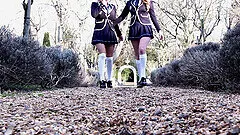 Amazing Lady Dee tries out some toys with two naughty friends