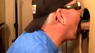 Gloryhole BJ DILF deepthroats 4 facial