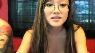 Small titted teen amateur rides dong and she loves it