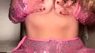 Big boobs webcam slut toys her asshole