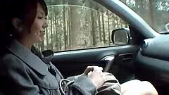 Outdoors video of kinky Yui Hatano getting pleasured with toys