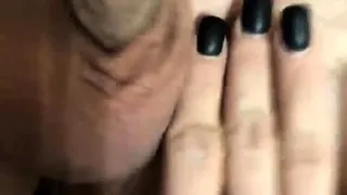 Sexy amateurs suck on a cock in close up