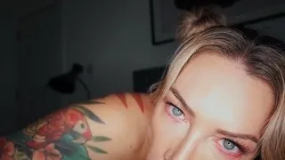 Homemade amateur blonde blowjob