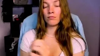 Hottest brunette solo webcam masturbation 2