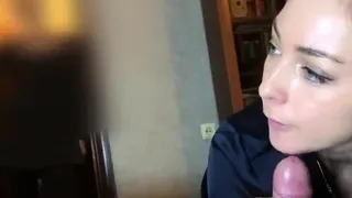 My mom catched me giving a blowjob to my boyfriend. We were