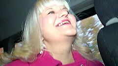 Naughty cougar Monita gets her tight pussy smashed in the car