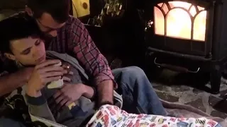 Young sissy boy feet gay Dad Family Cabin Retreat