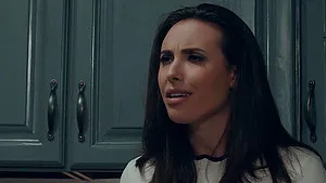 Casey Calvert strips down to suck a dick and fuck in the kitchen