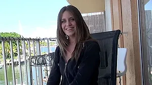 Homemade HD POV video of natural tits Delilah getting fucked