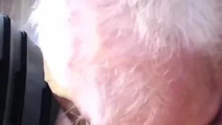 Gloryhole DILF deepthroating big cock