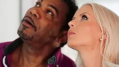 Closeup video of interracial fucking with stunning Lynna Nilsson