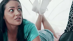 Sexy Dana Dearmond tries out a new strap on with Sofi Ryan