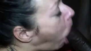 Homemade fuck with an experienced nylon slut