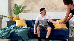 Interracial sex with cum loving ebony girlfriend Misty Stone