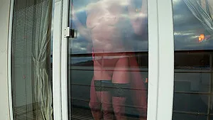 Skinny girlfriend Mia moans while getting fucked in the asshole