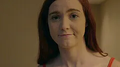 Redhead girlfriend Pyper Prentice enjoys getting rough fucked