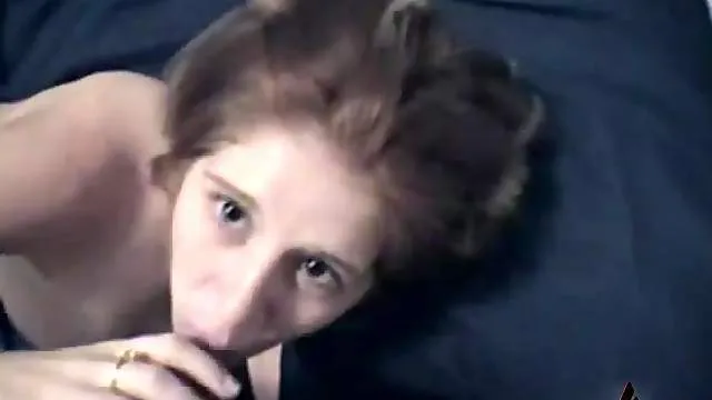 Homemade hardcore POV sex with her shaved pussy