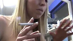 Stunning babe Jamie loves drilling her pussy with a long toy