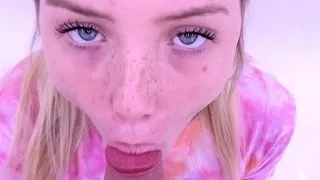 18 yo Cutie Pie hones her Sucking Skills Teen Audition