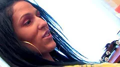 Older man with a large dick fucks fit brunette chick Foxy Prissy