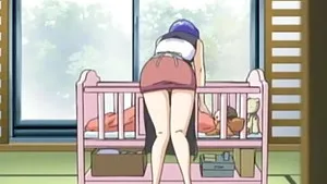 Blue haired anime sluts get a big facial after having sex