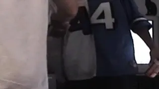 Skinny str8 stud sucked by gay at home