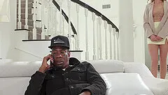 Hardcore interracial MMF threesome with big butt Adira Allure